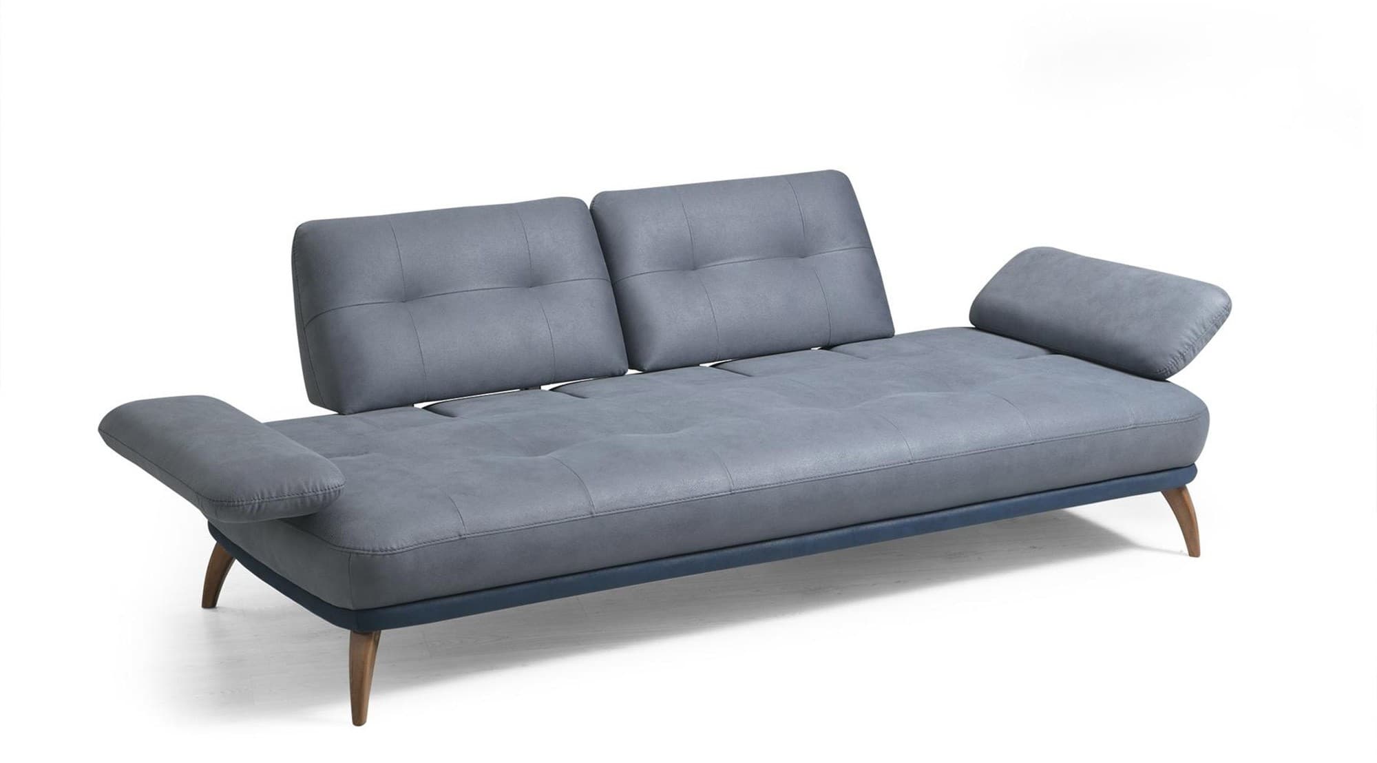 Life Ahşap Ayaklı Modern Üçlü Koltuk 2