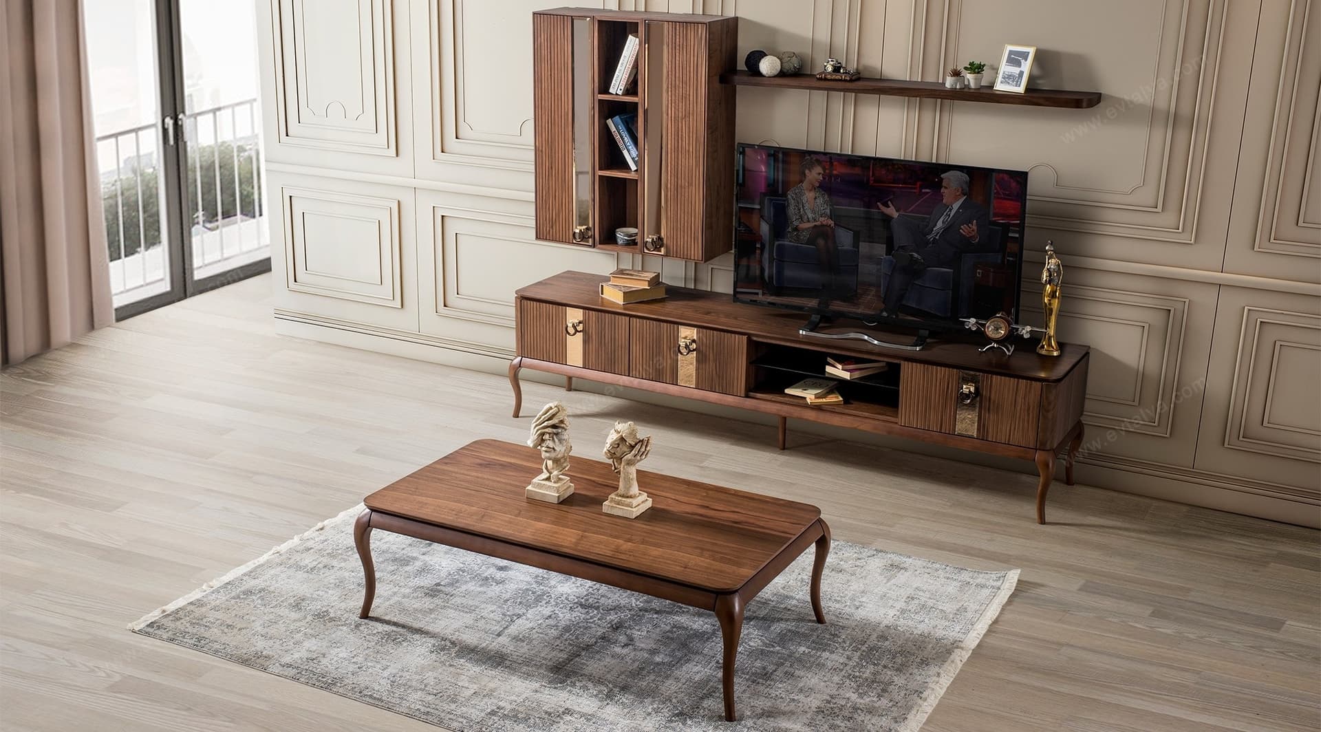 Bella Avangard Ceviz  Tv Ünitesi 2