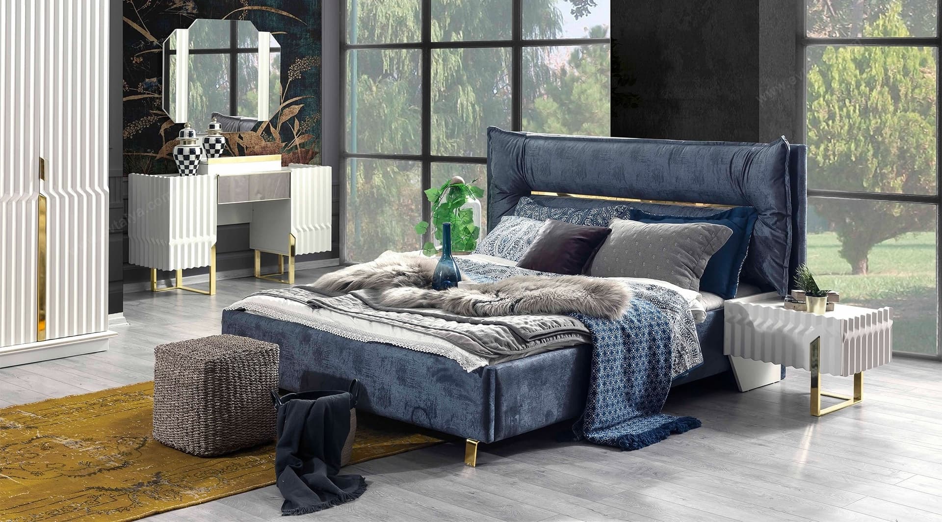 Benz Modern Yatak Odası Takımı 3