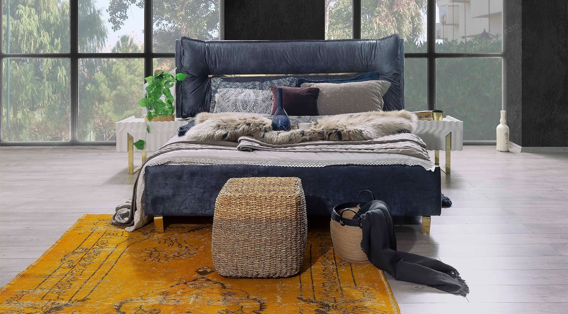 Benz Modern Yatak Odası Takımı - Image 7