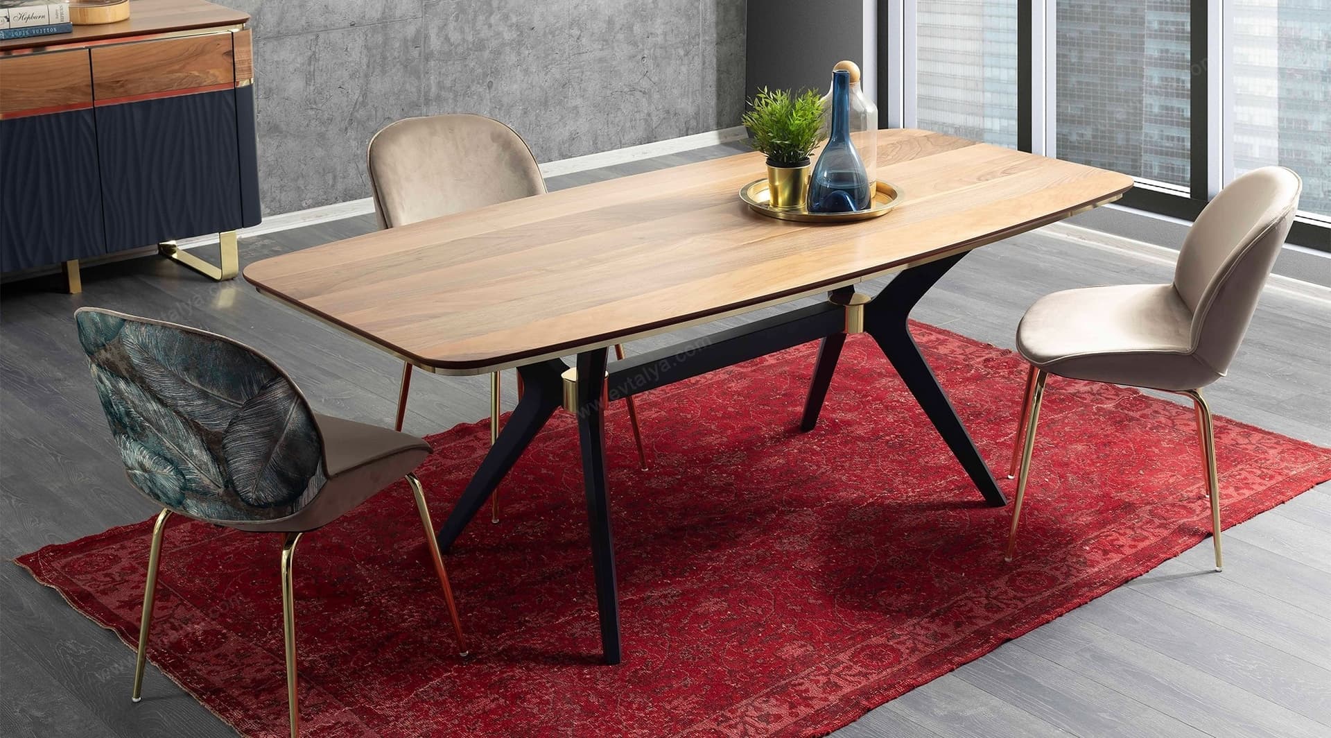 Chelsea Modern Yemek Odası Takımı 3