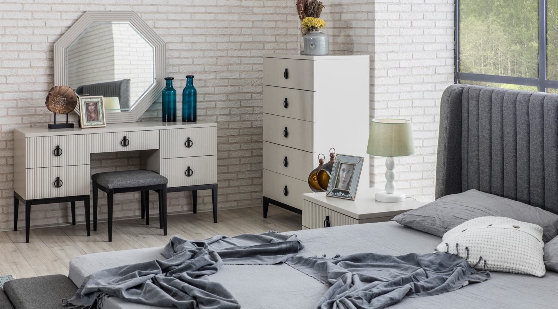 Defne Reflekt Yatak Odası Takımı  Takımı 2