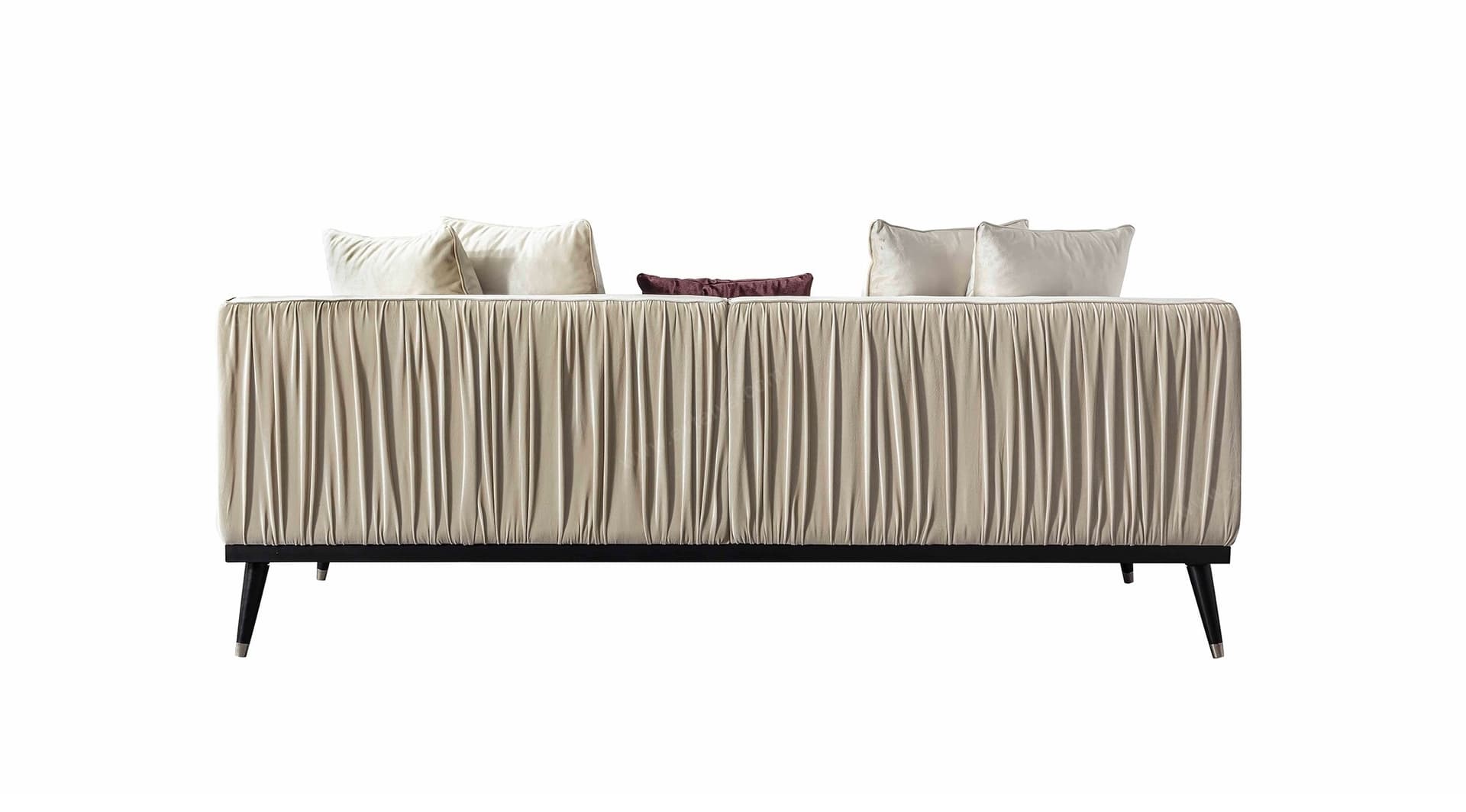 Elegante Beyaz Modern Koltuk Takımı - Image 14