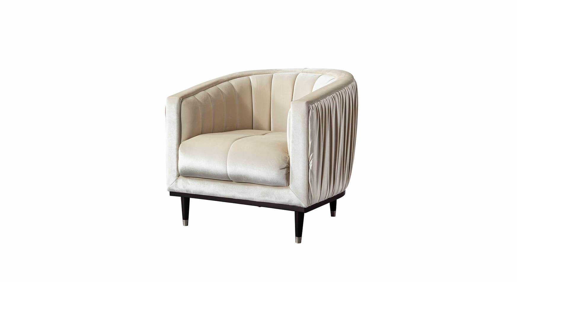 Elegante Beyaz Modern Koltuk Takımı - Image 12