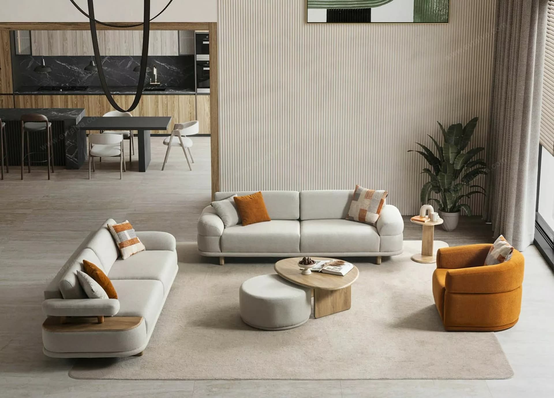 Elit Modern Koltuk Takımı 3
