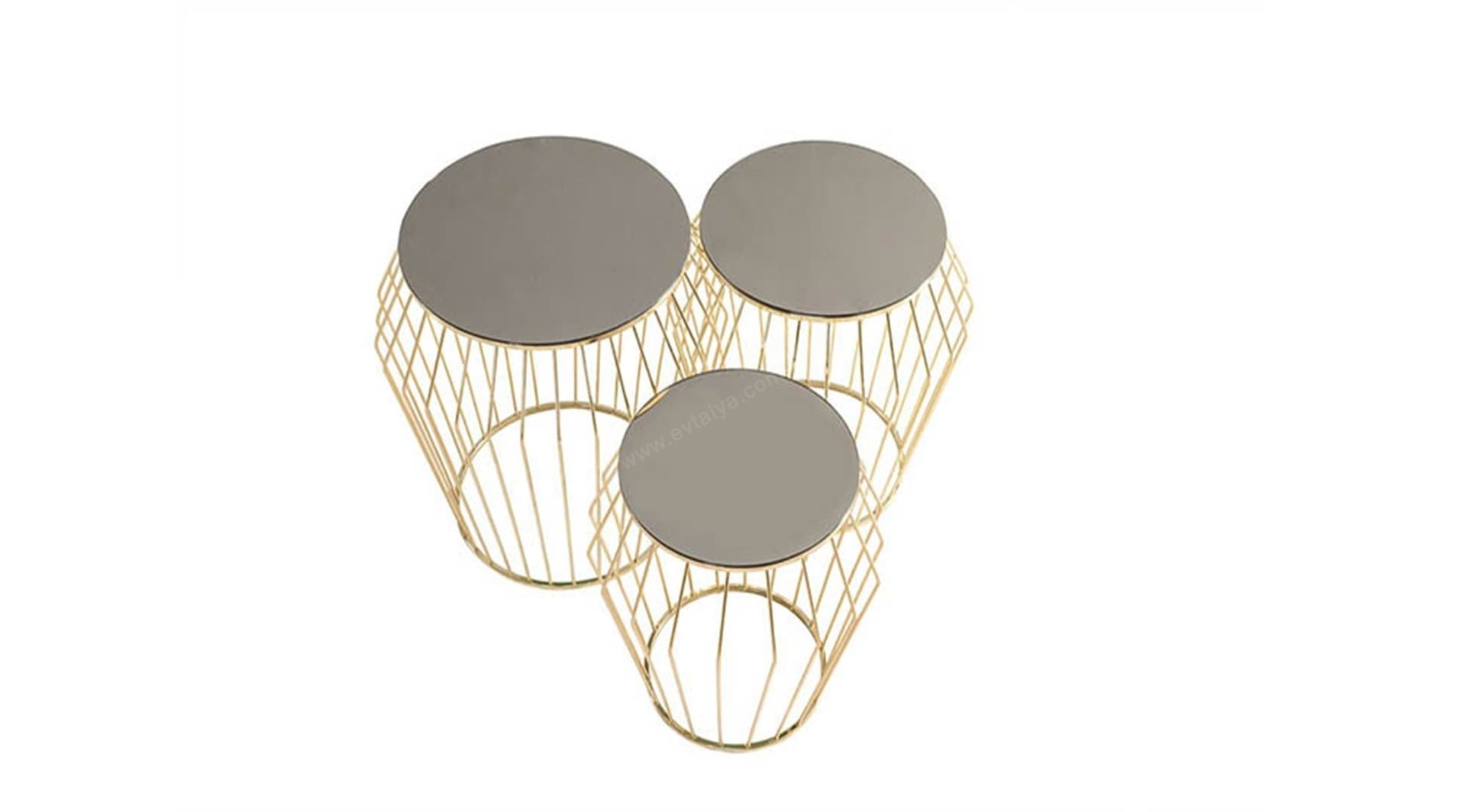 Elmas Gold Zigon Sehpa 2