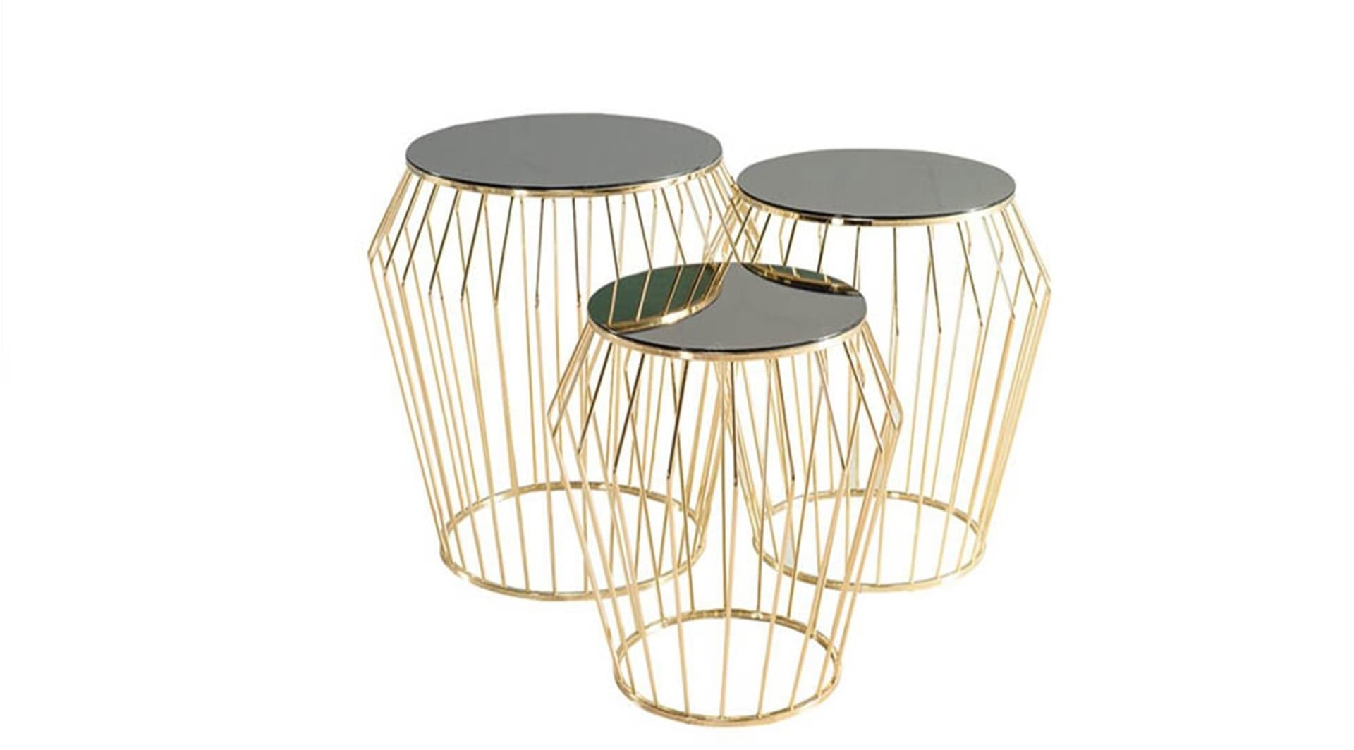 Elmas Gold Zigon Sehpa 1