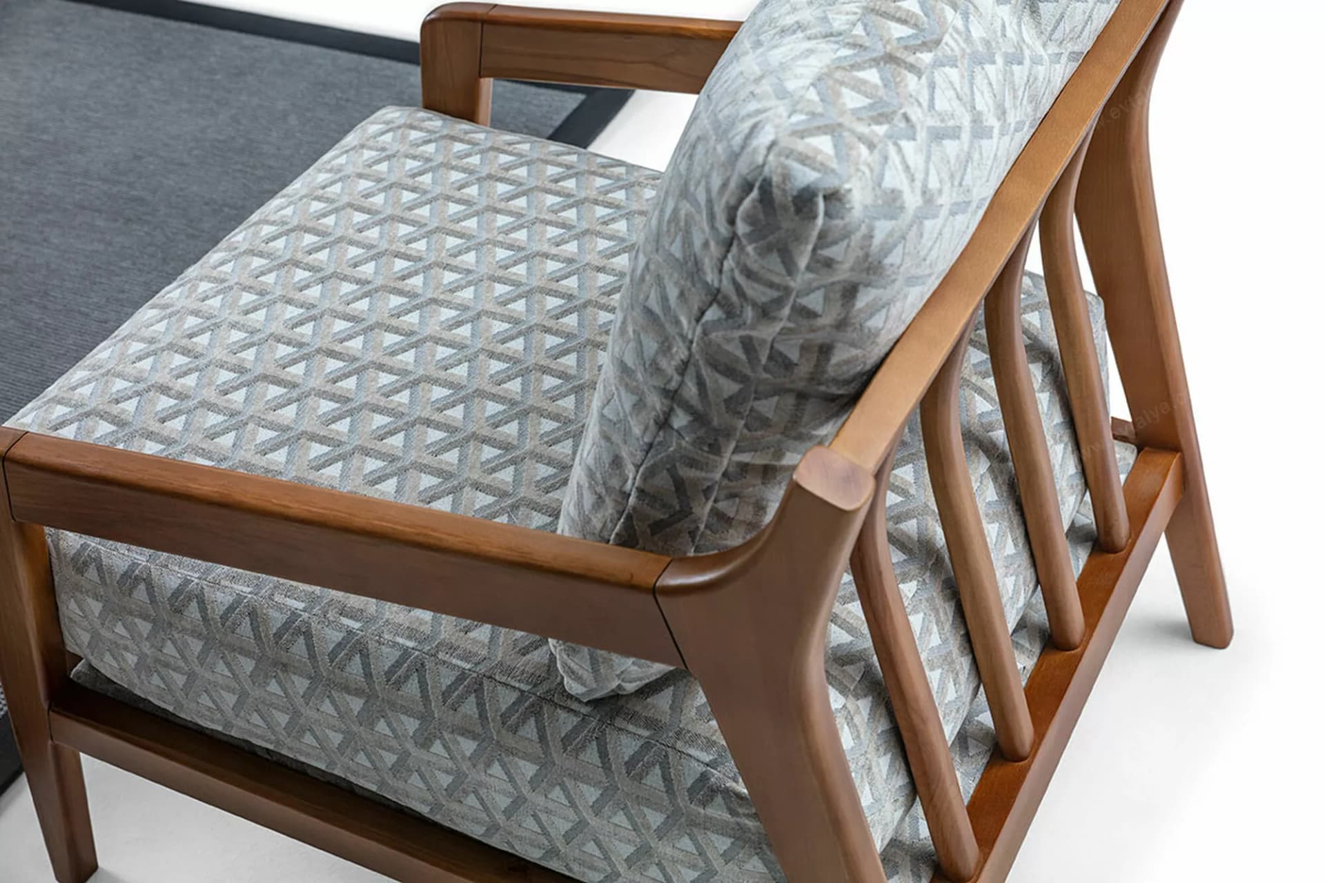 Etna İskandinav Ahşap Berjer - Image 5