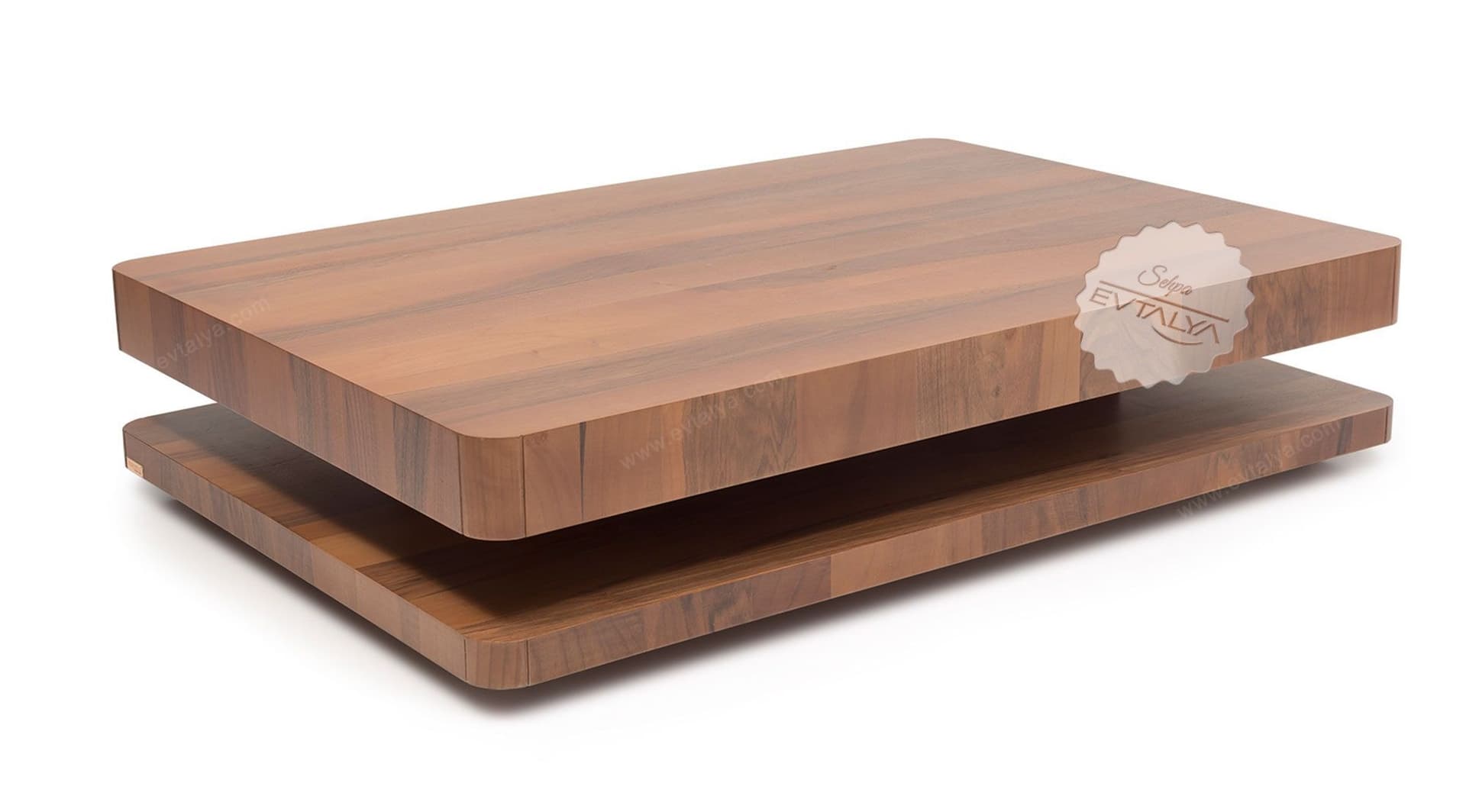 Rolex Ahşap Orta Sehpa - Image 3