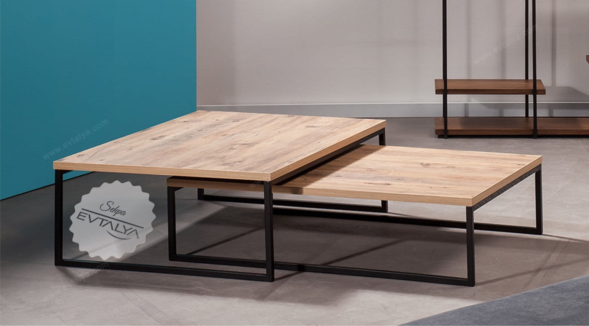 Cooper Ahşap Orta Sehpa