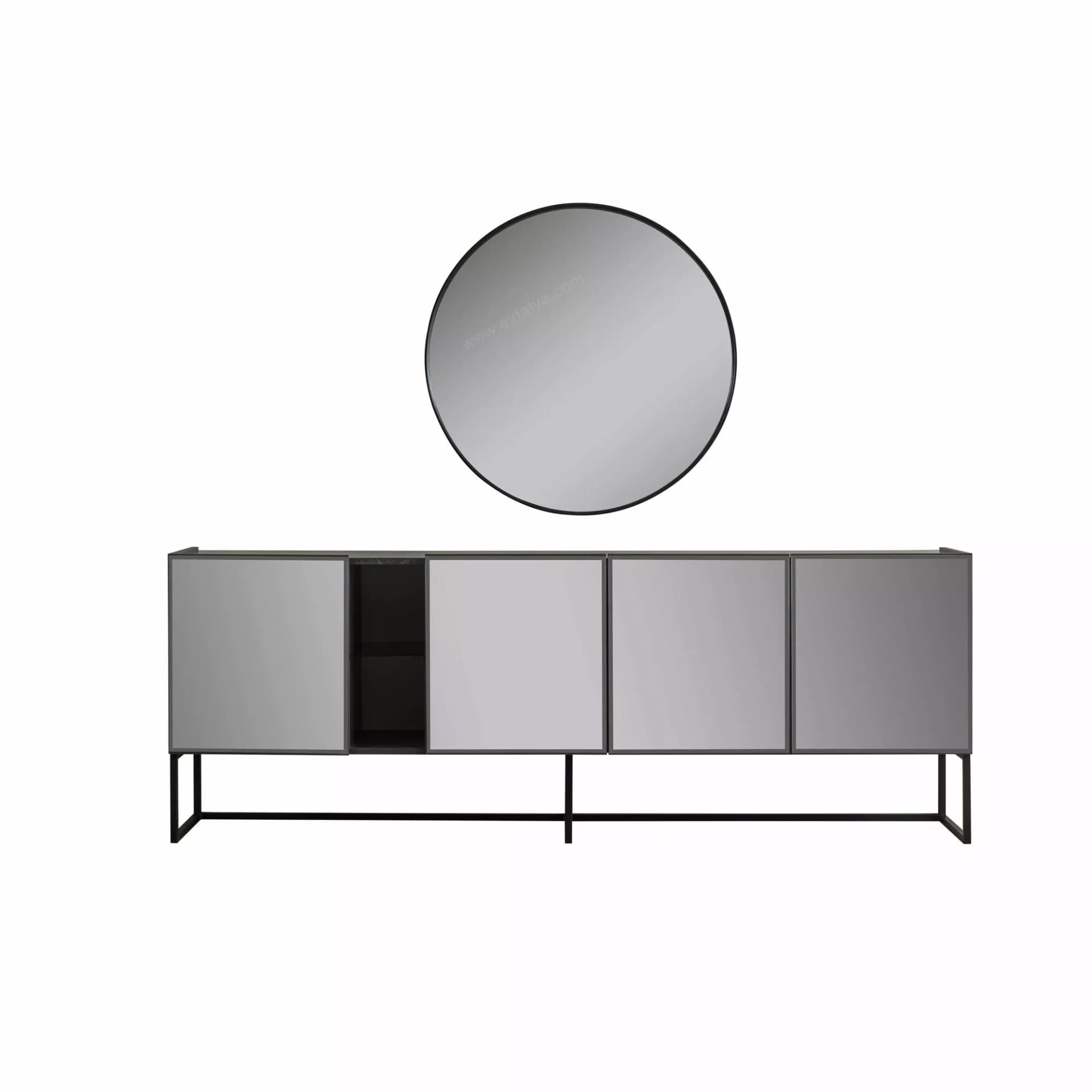 Floria Antrasit Yemek Odası - Image 4