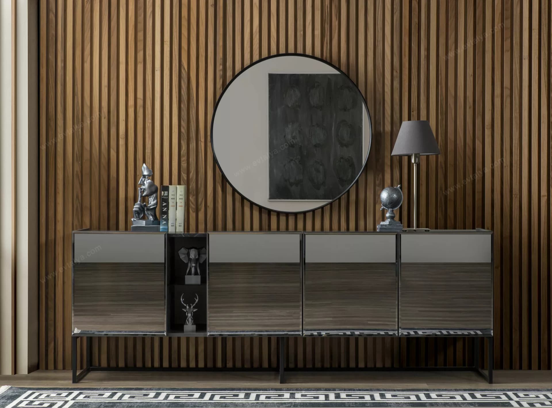 Floria Antrasit Yemek Odası - Image 3