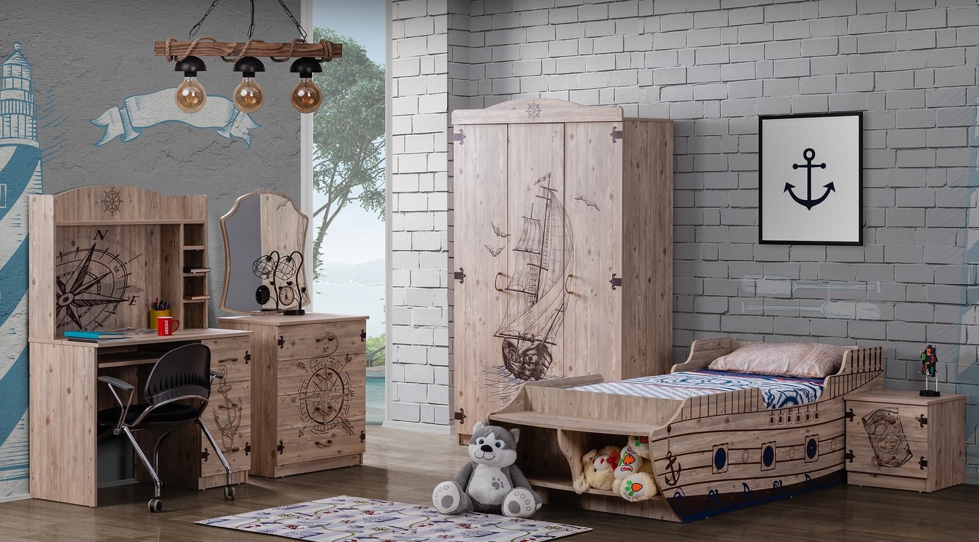 Gemici Modern Çocuk - Genç Odası 1