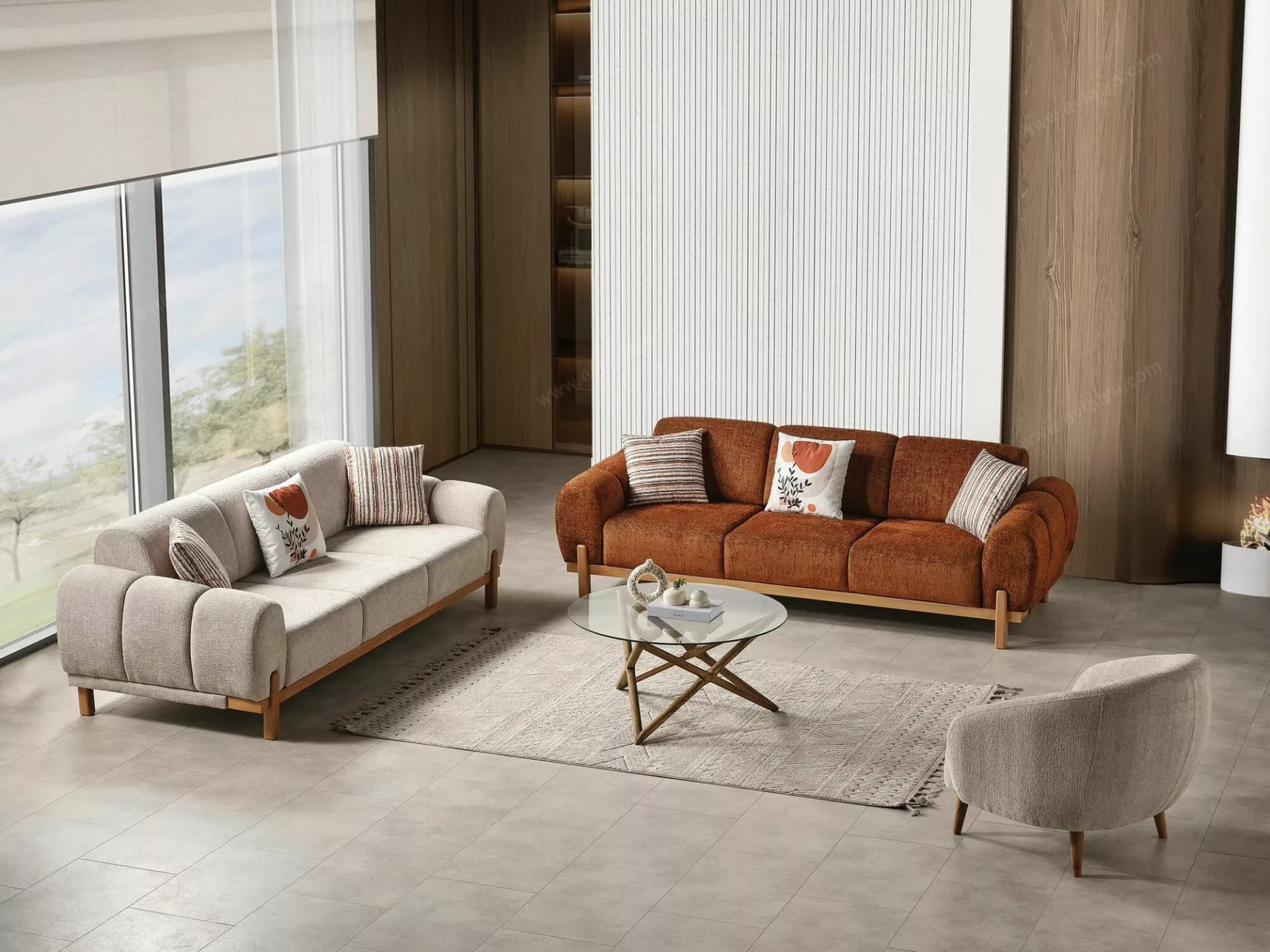 Golf Bohem Koltuk Takımı 3