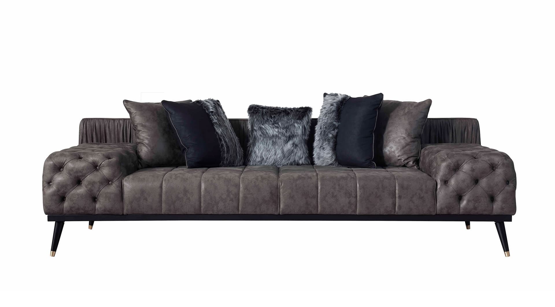 Hummer Gri Modern Koltuk Takımı - Image 9