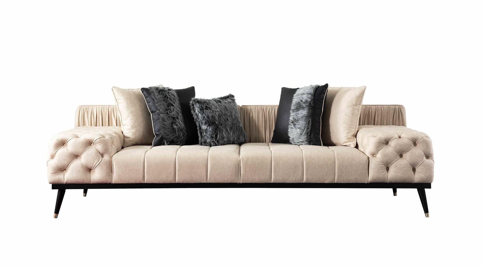 Hummer Krem Modern Koltuk Takımı - Image 9