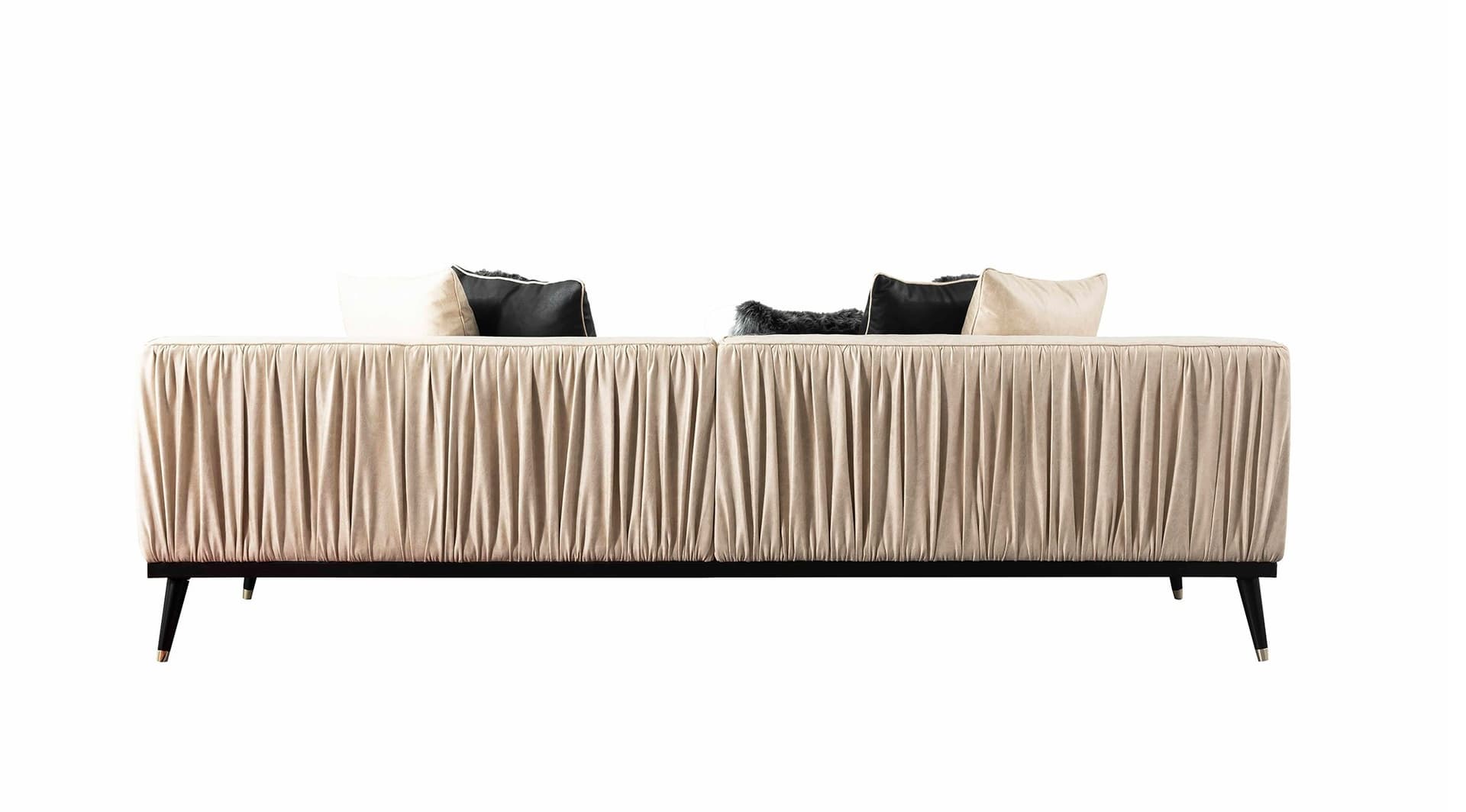 Hummer Krem Modern Koltuk Takımı - Image 11
