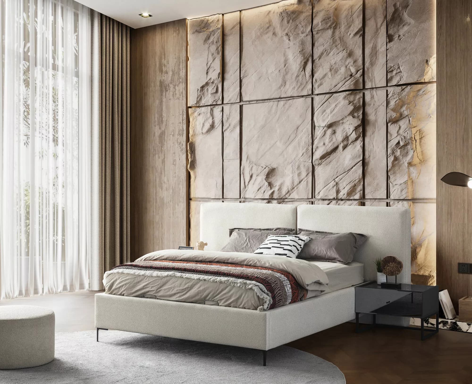 Lotus Bazalı Karyola 5