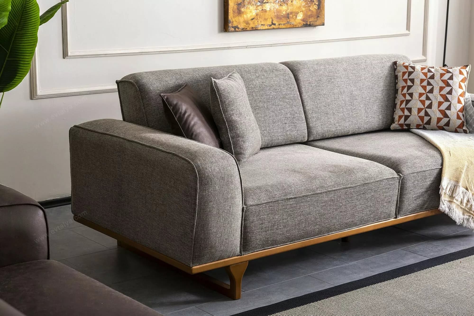 Mona Modern Üçlü Koltuk 3