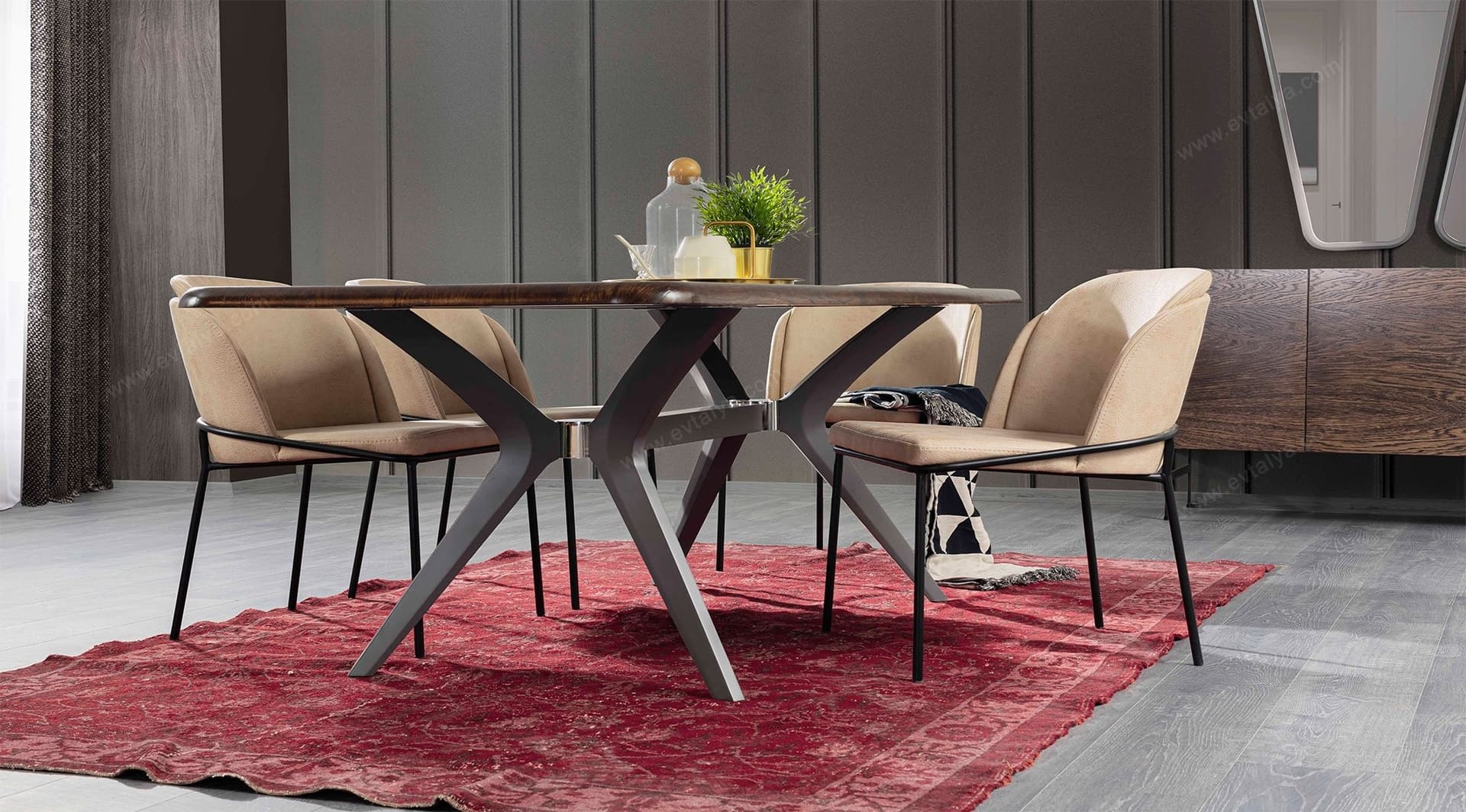 Navona Modern Yemek Odası Takımı 4
