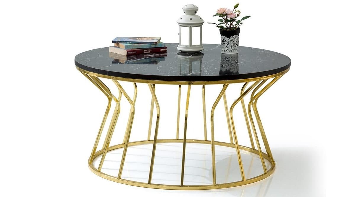 Prizma Gold Orta Sehpa - Image 1