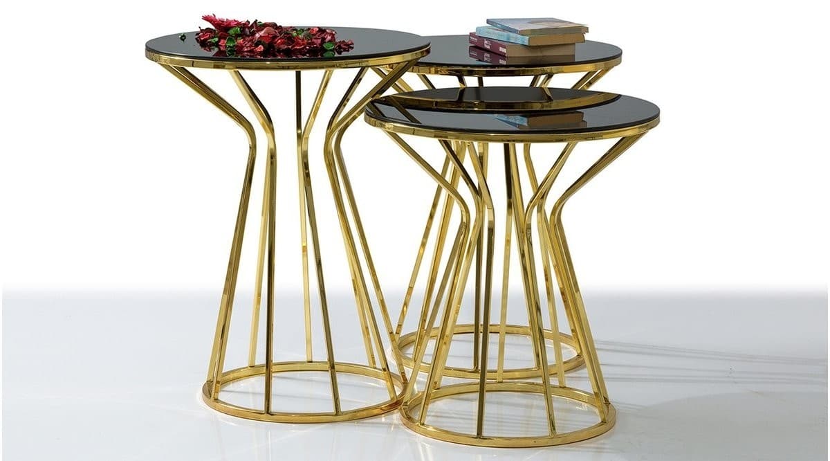 Prizma Gold Zigon Sehpa
