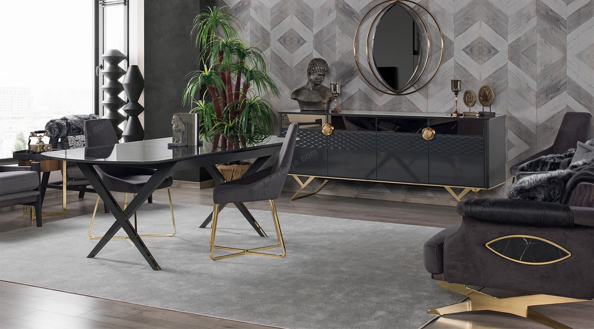 Scala Modern Yemek Odası Takımı