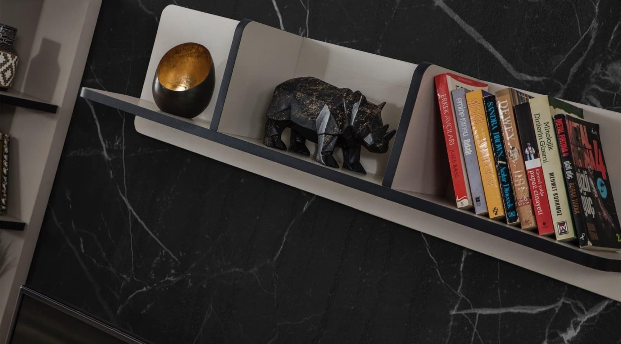 Versace Modern Beyaz Tv Ünitesi - Image 5