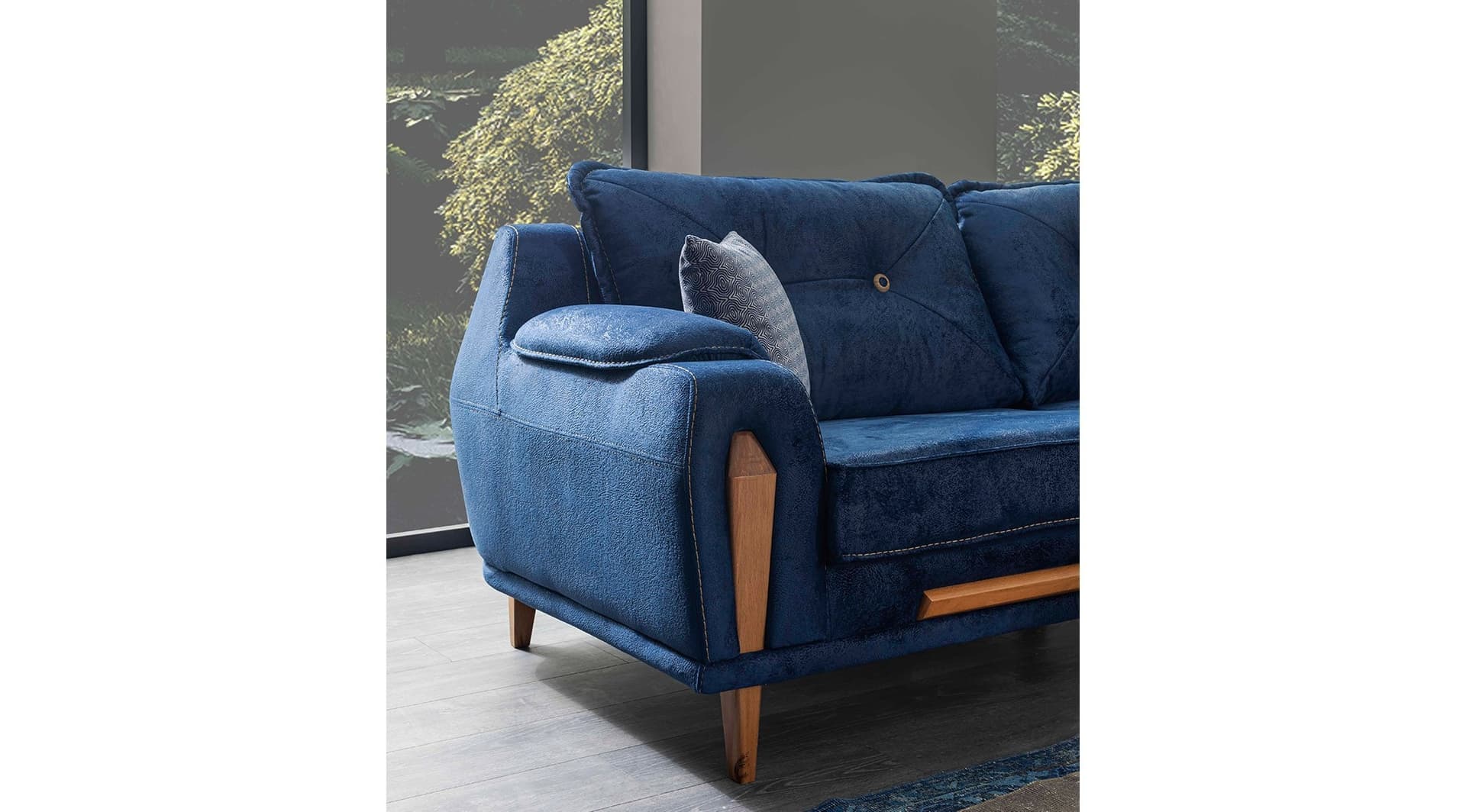 Volvo Mavi Modern Koltuk Takımı - Image 8