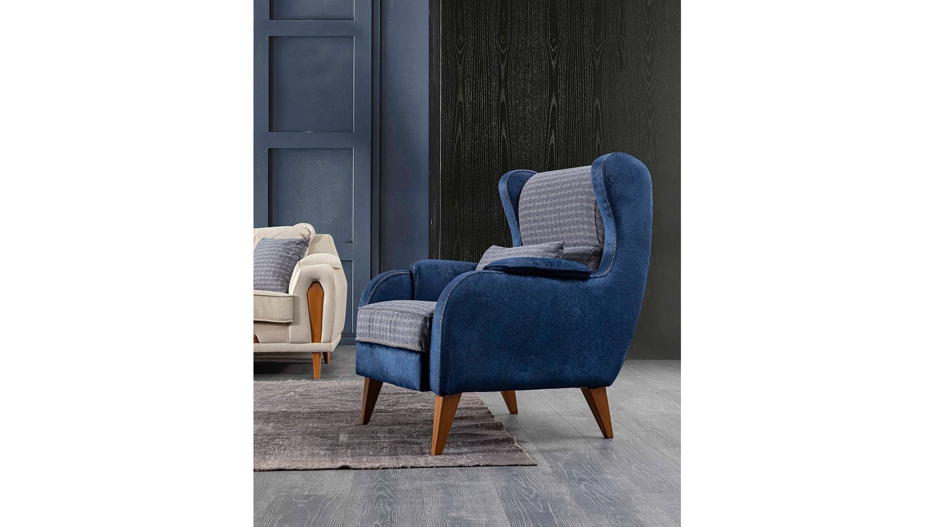 Volvo Mavi Modern Koltuk Takımı - Image 9