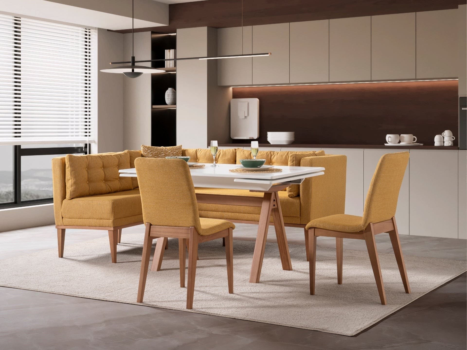 Rio Ekbank L Mutfak Köşe Takımı 2