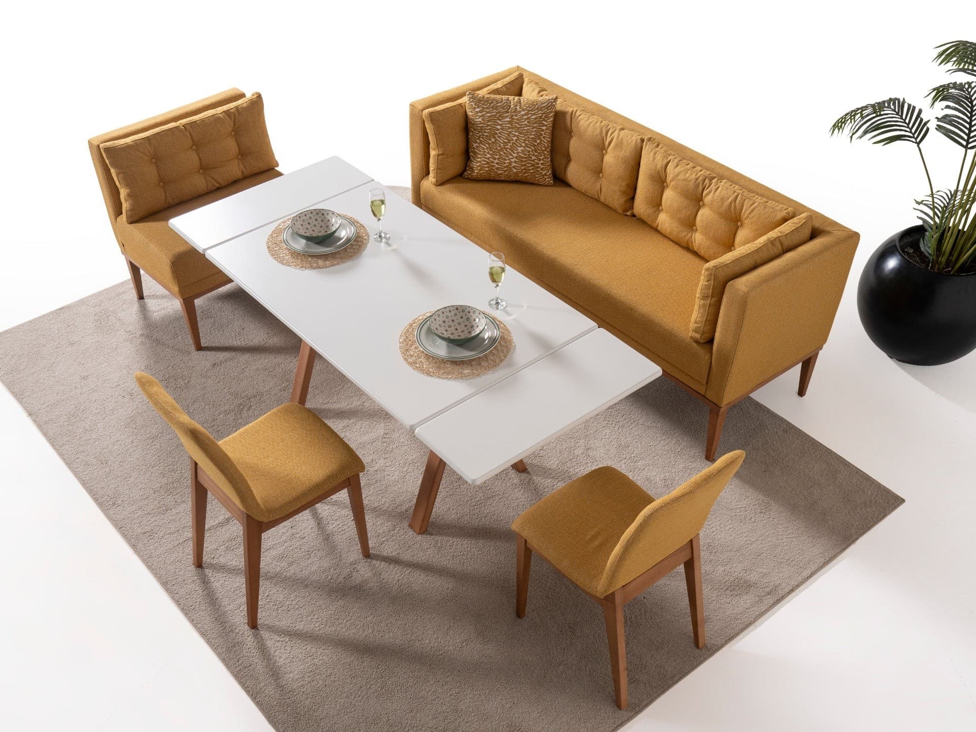 Rio Ekbank L Mutfak Köşe Takımı 4