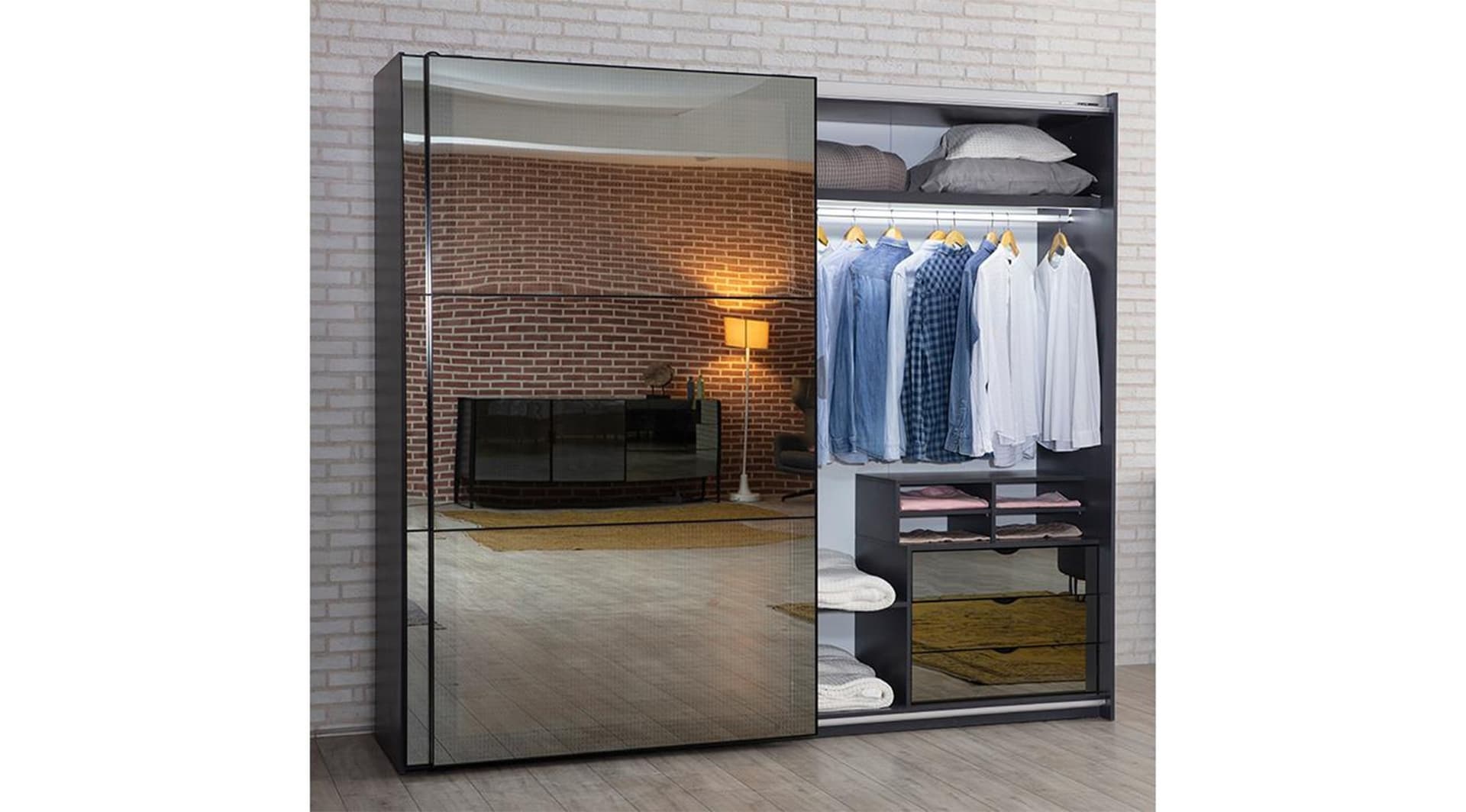 Alaçam Televizyonlu Yatak Odası Takımı - Image 6