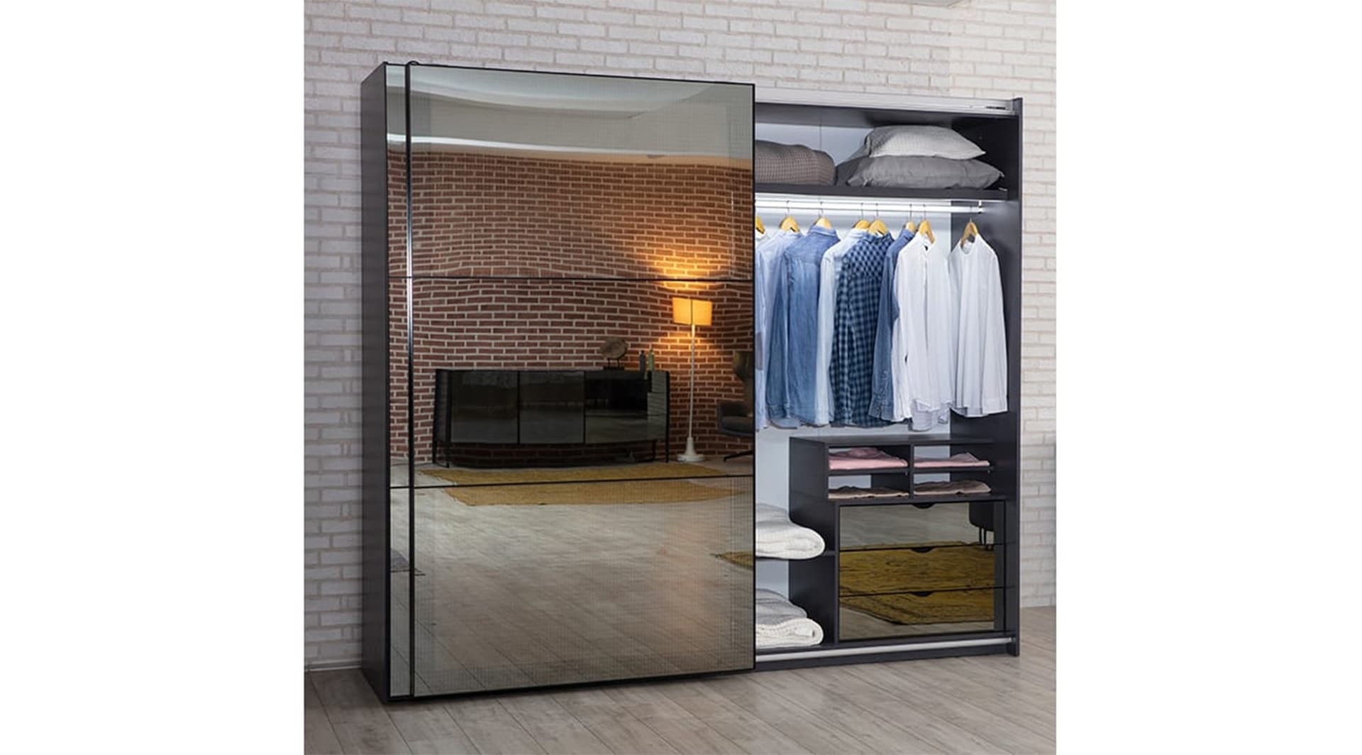 Alaçam Televizyonlu Yatak Odası Takımı - Image 8