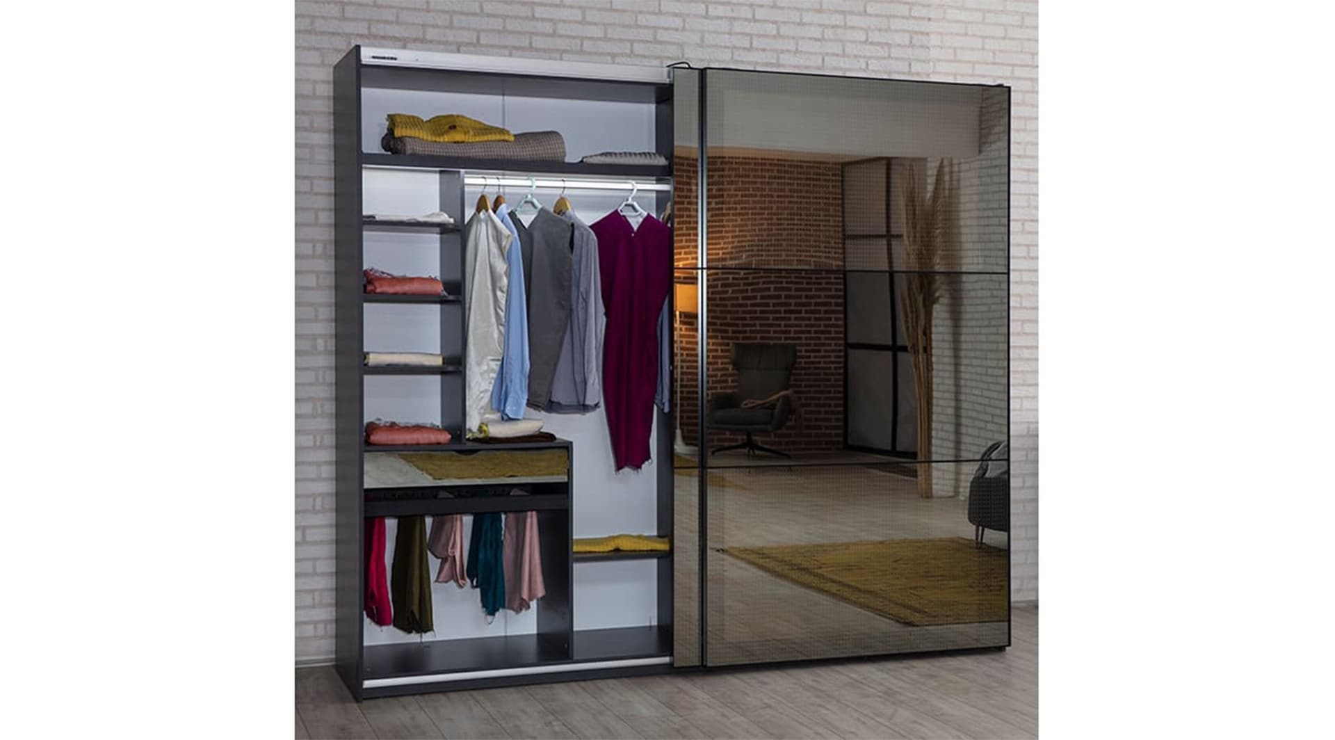 Alaçam Televizyonlu Yatak Odası Takımı - Image 7