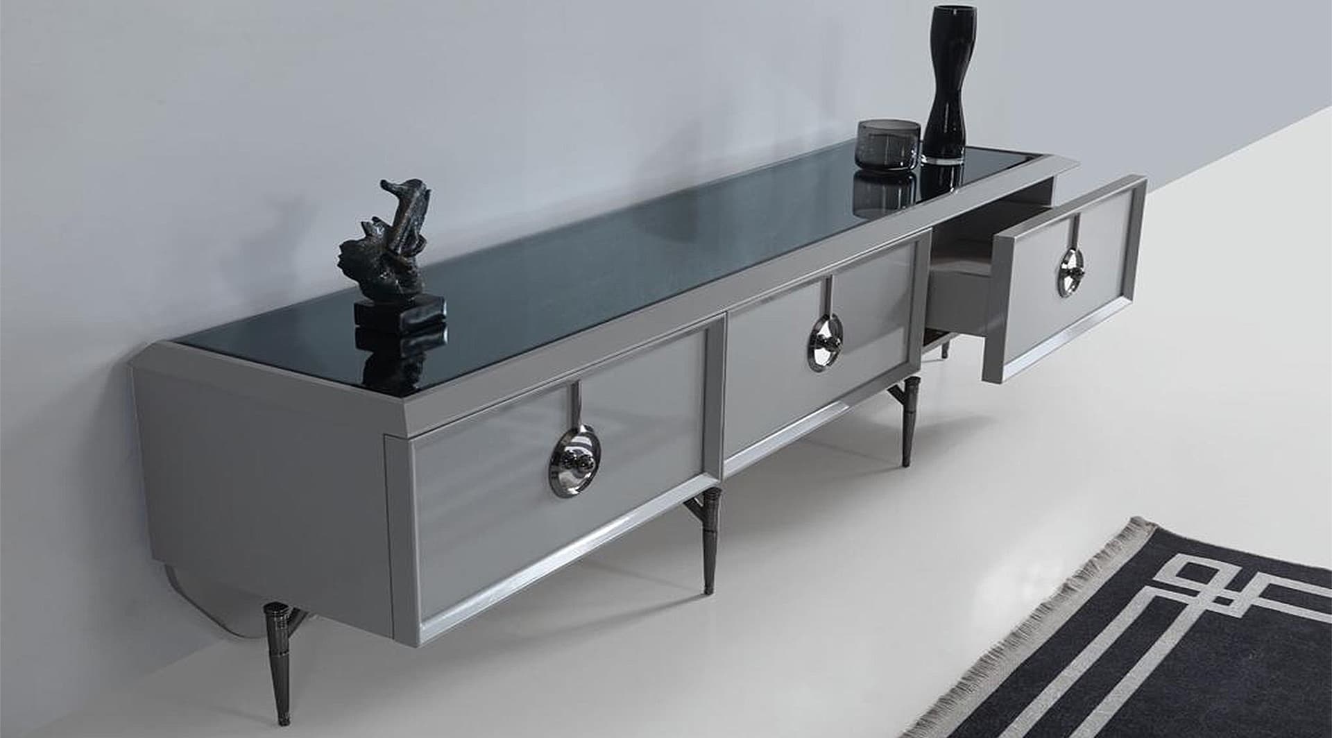 Alfa Modern Gri Tv Ünitesi 3