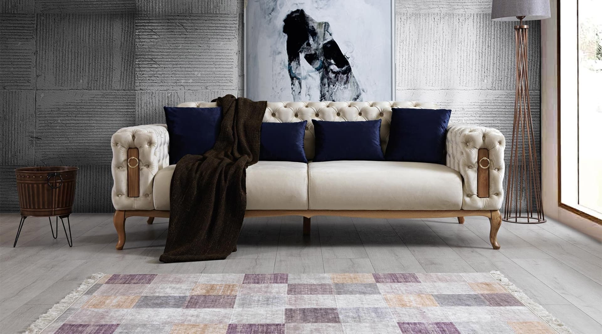 Armani Chester Üçlü Koltuk - Image 1