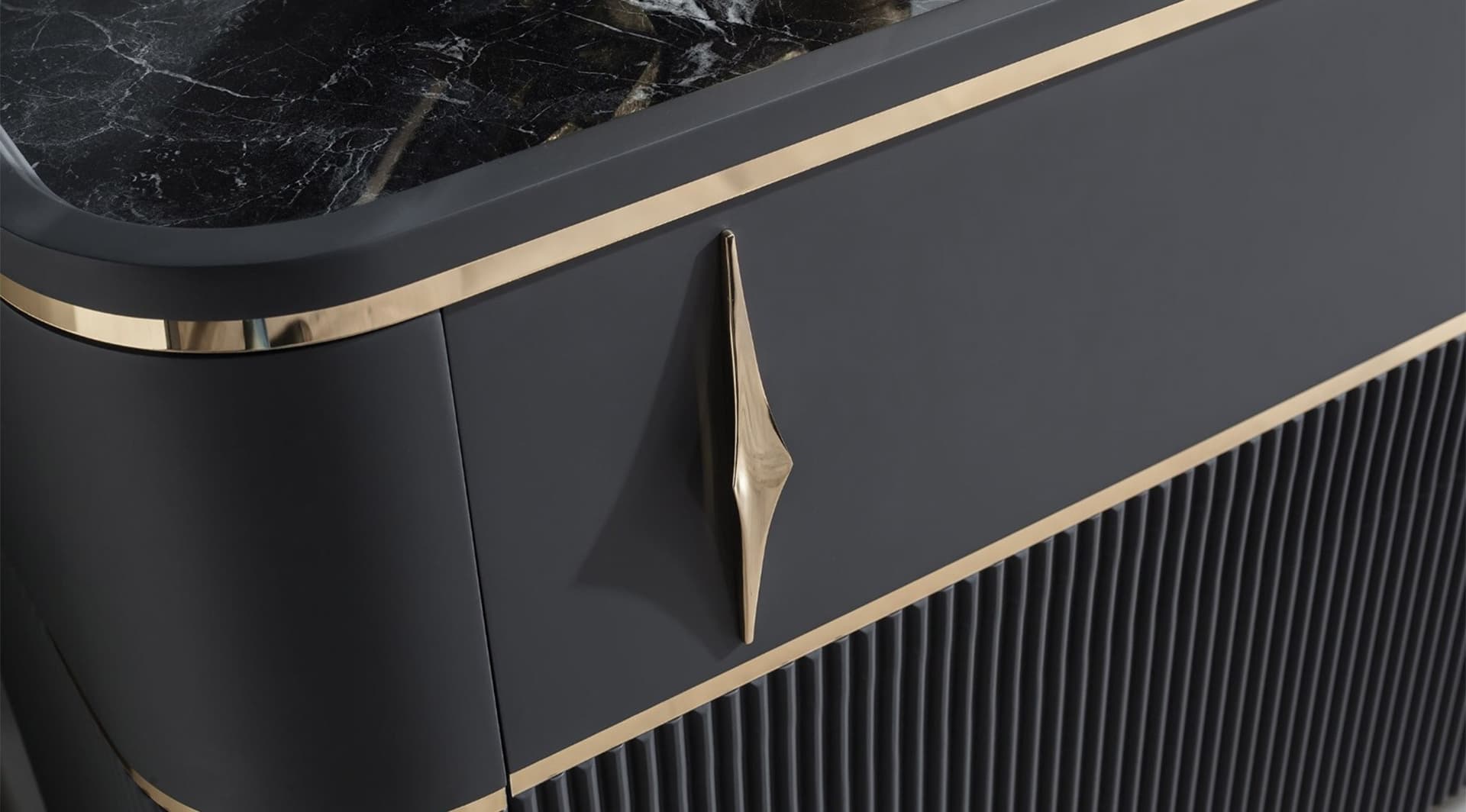 Arven Antrasit Yatak Odası Takımı - Image 8