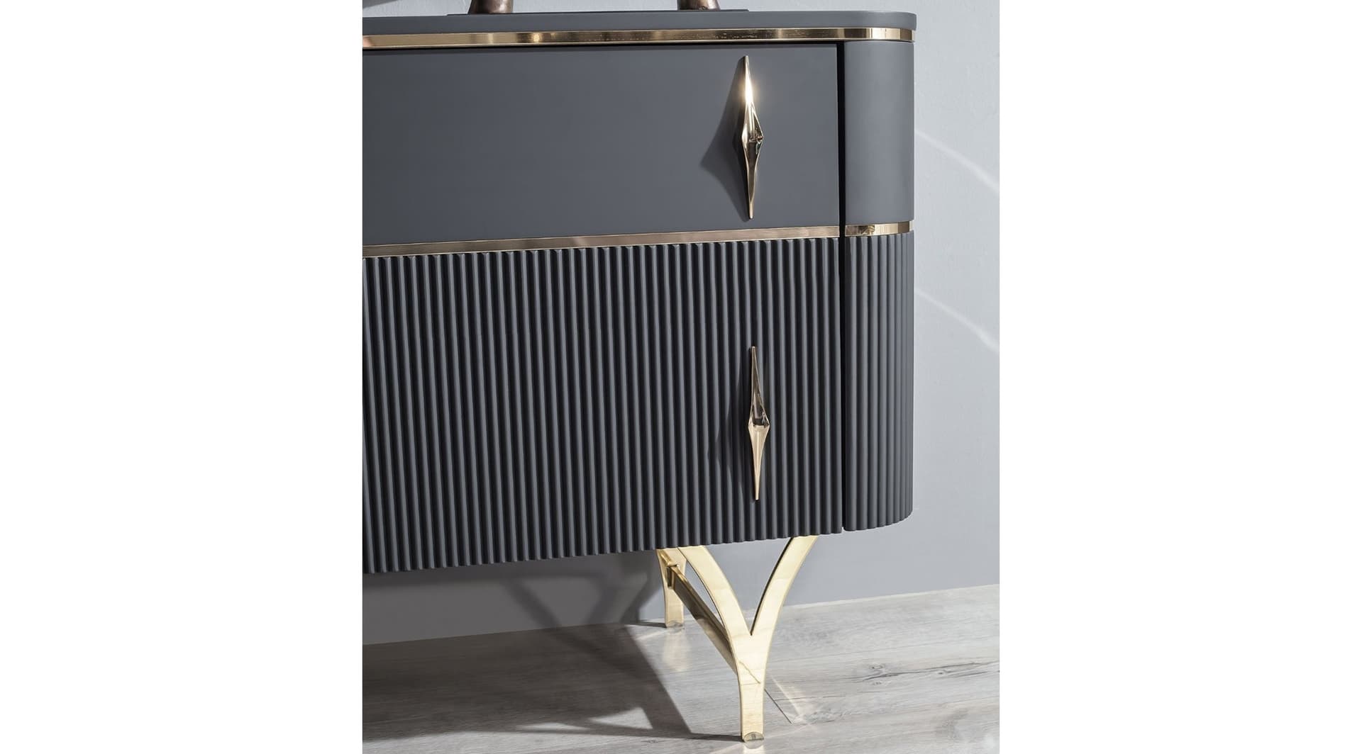 Arven Antrasit Yatak Odası Takımı - Image 12