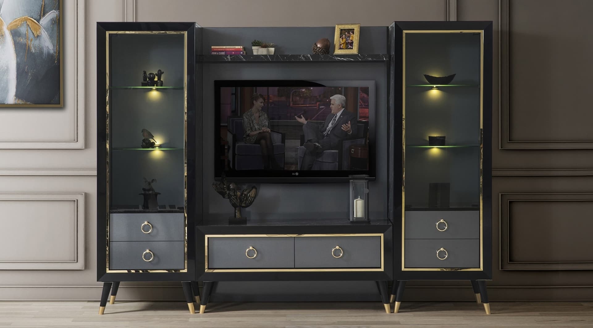 Asil Siyah Tv Ünitesi 2