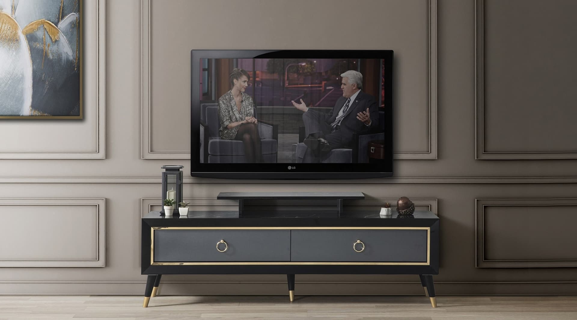 Asil Siyah Tv Ünitesi 3
