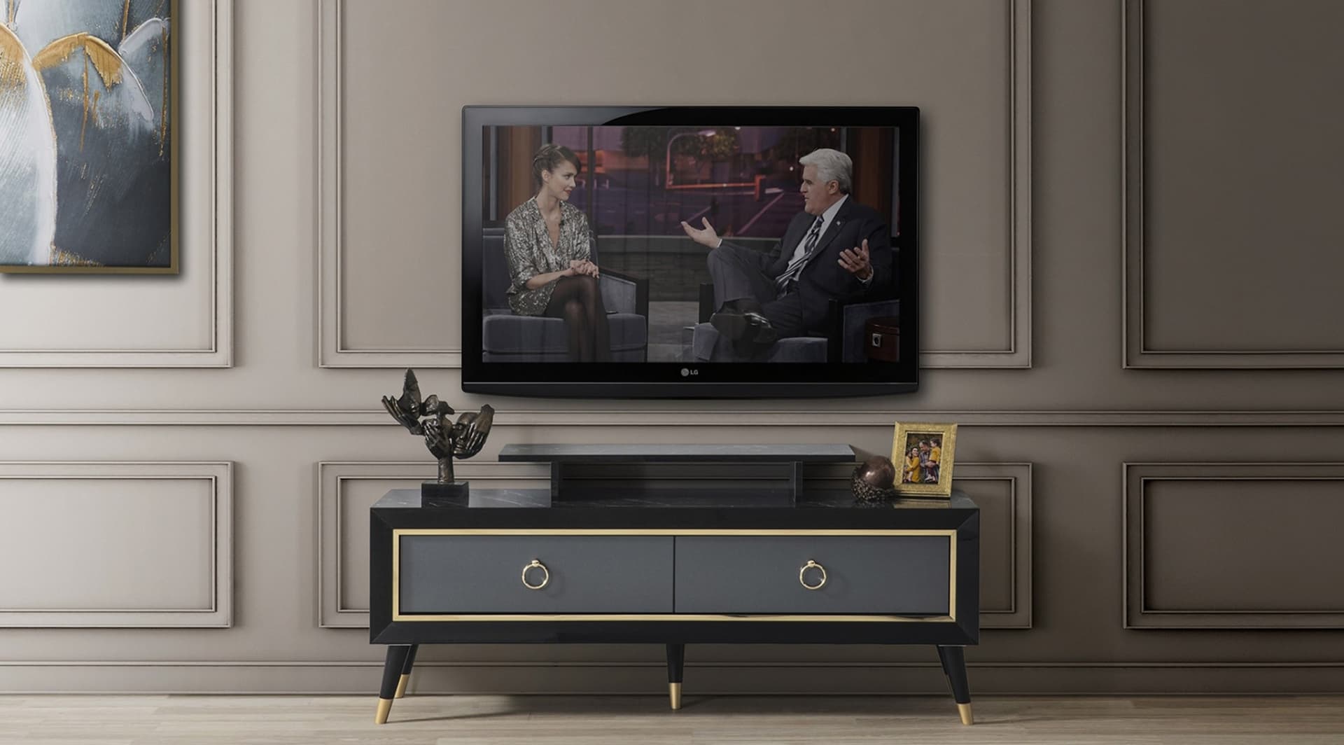Asil Siyah Tv Ünitesi 4
