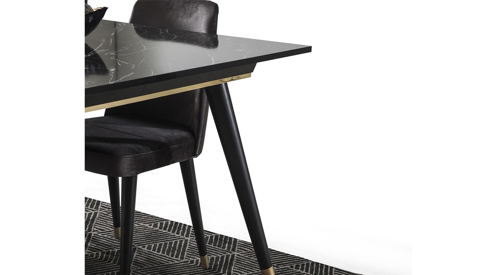 Asil Siyah Yemek Odası Takımı - Image 5