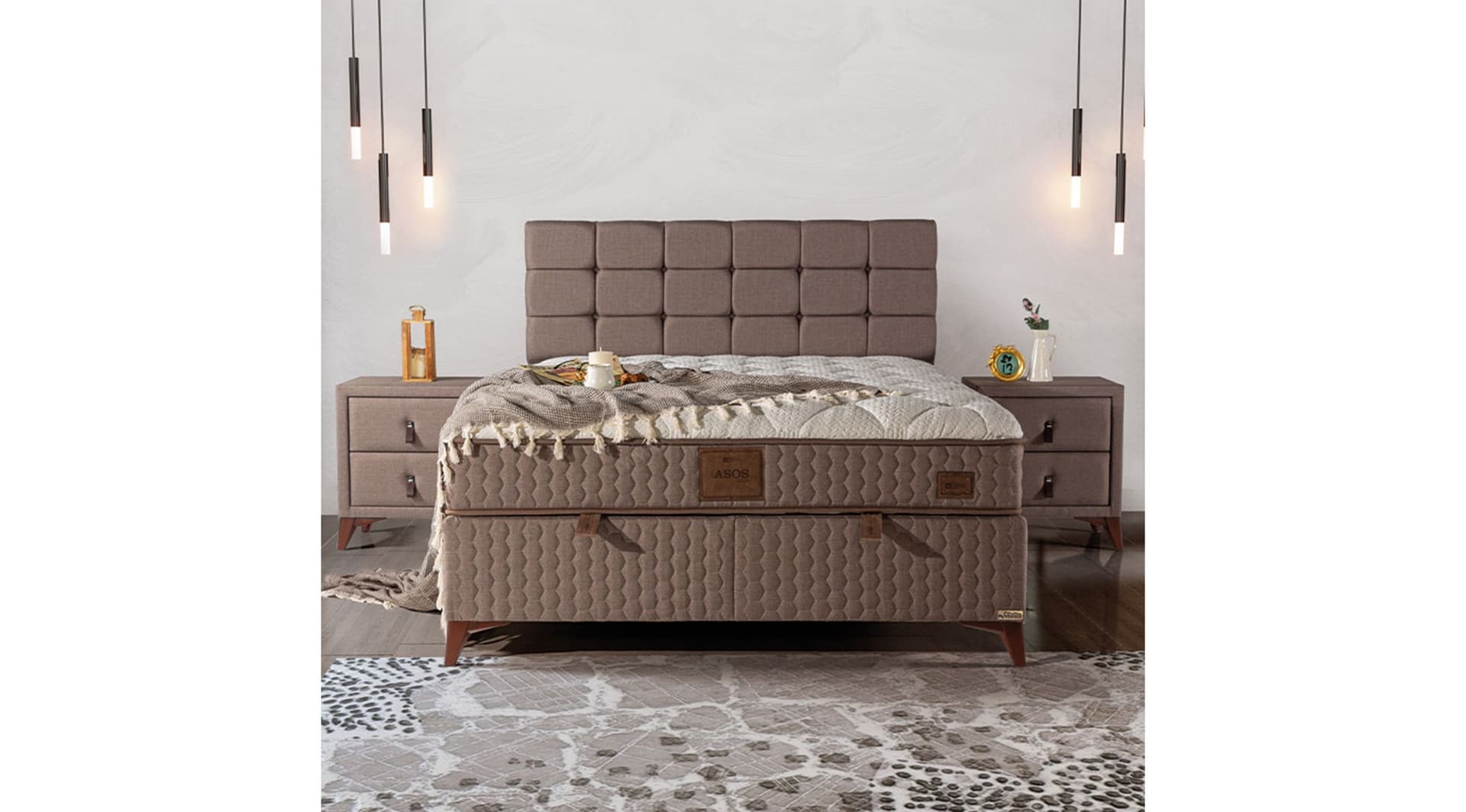 Asos 160x200 Baza Yatak Set 2