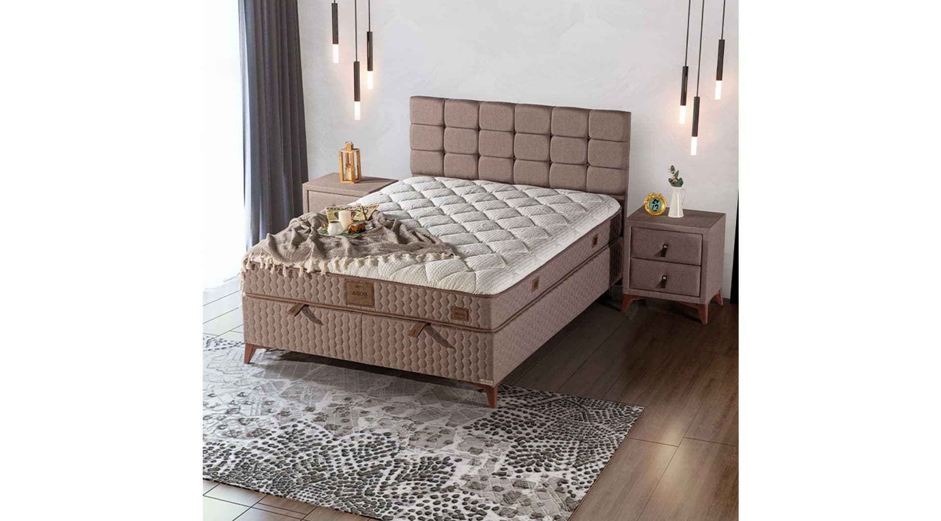Asos 160x200 Baza Yatak Set 1