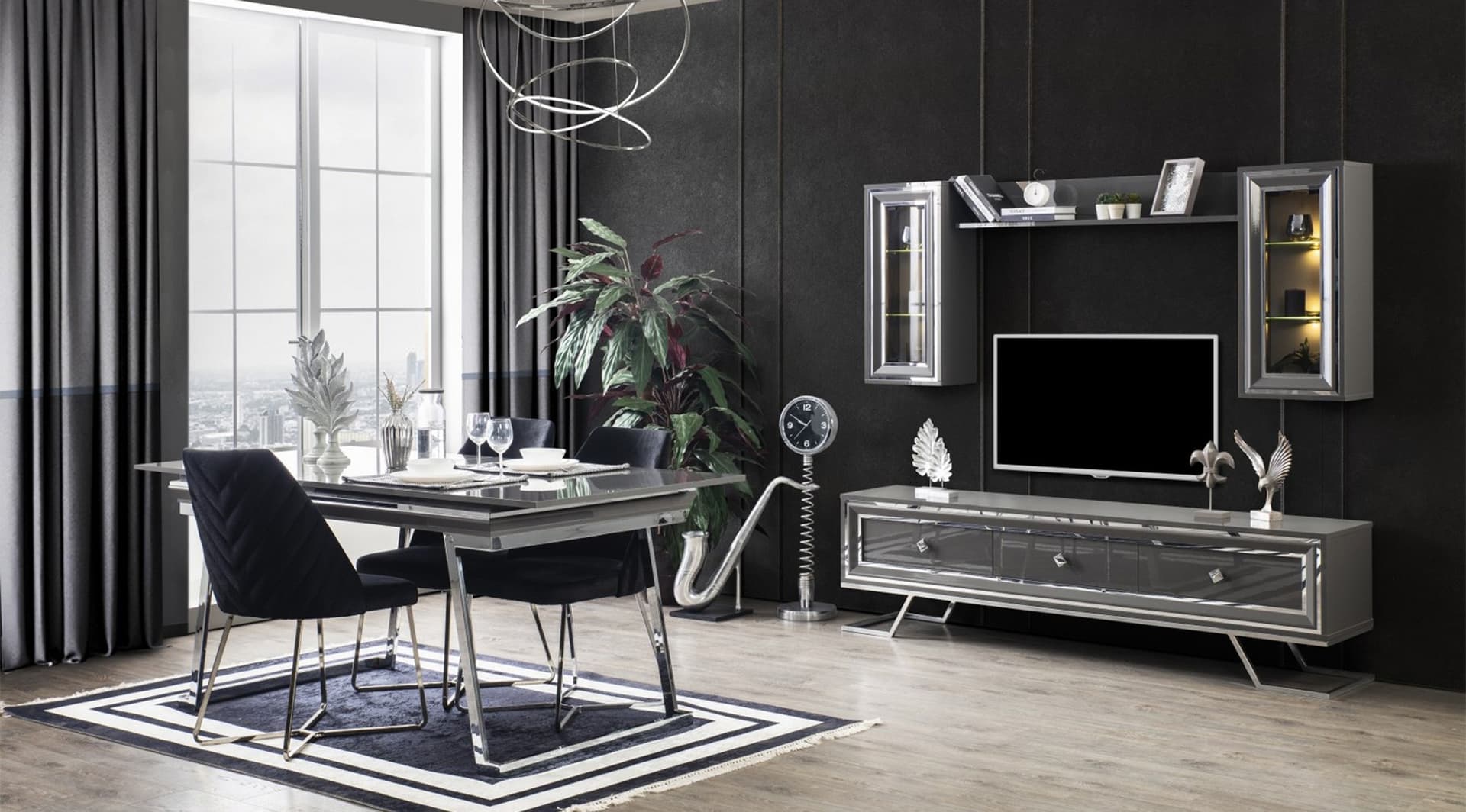 Asos Gri Tv Ünitesi 2