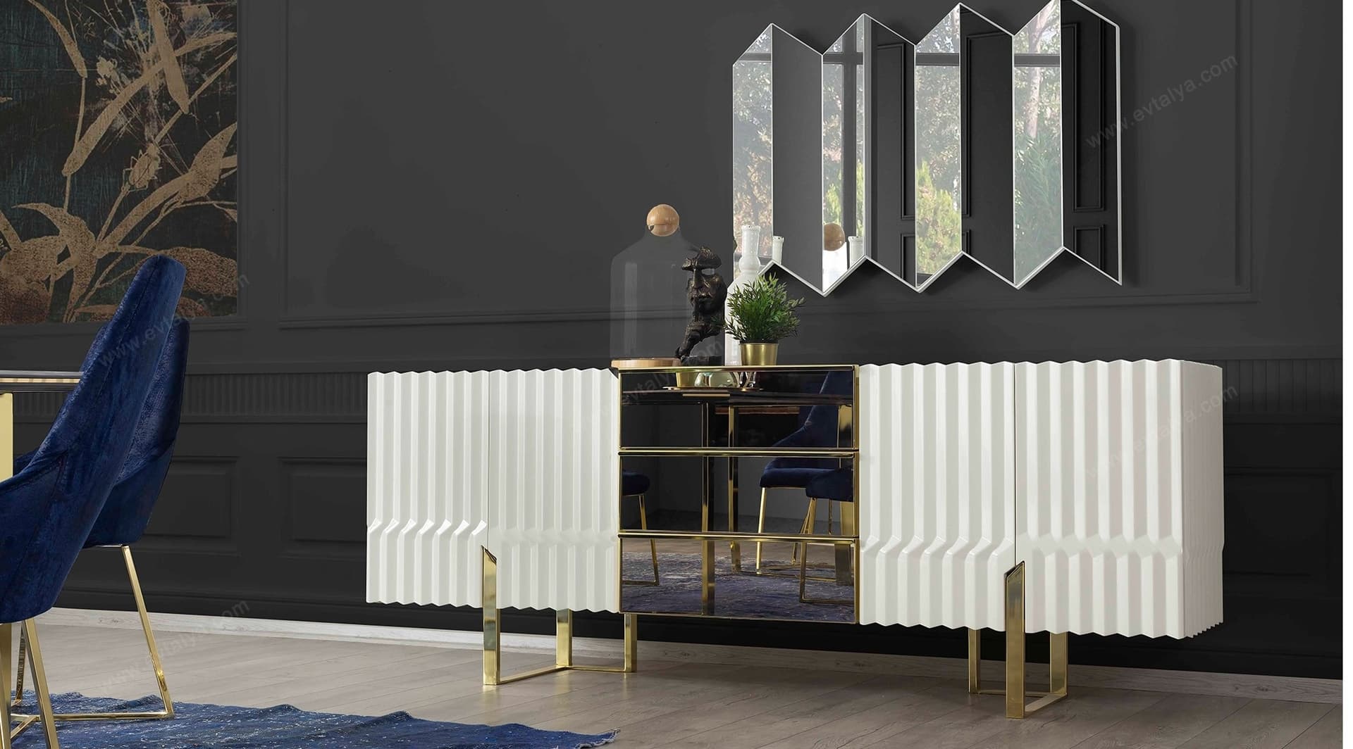 Benz Modern Yemek Odası Takımı - Image 13
