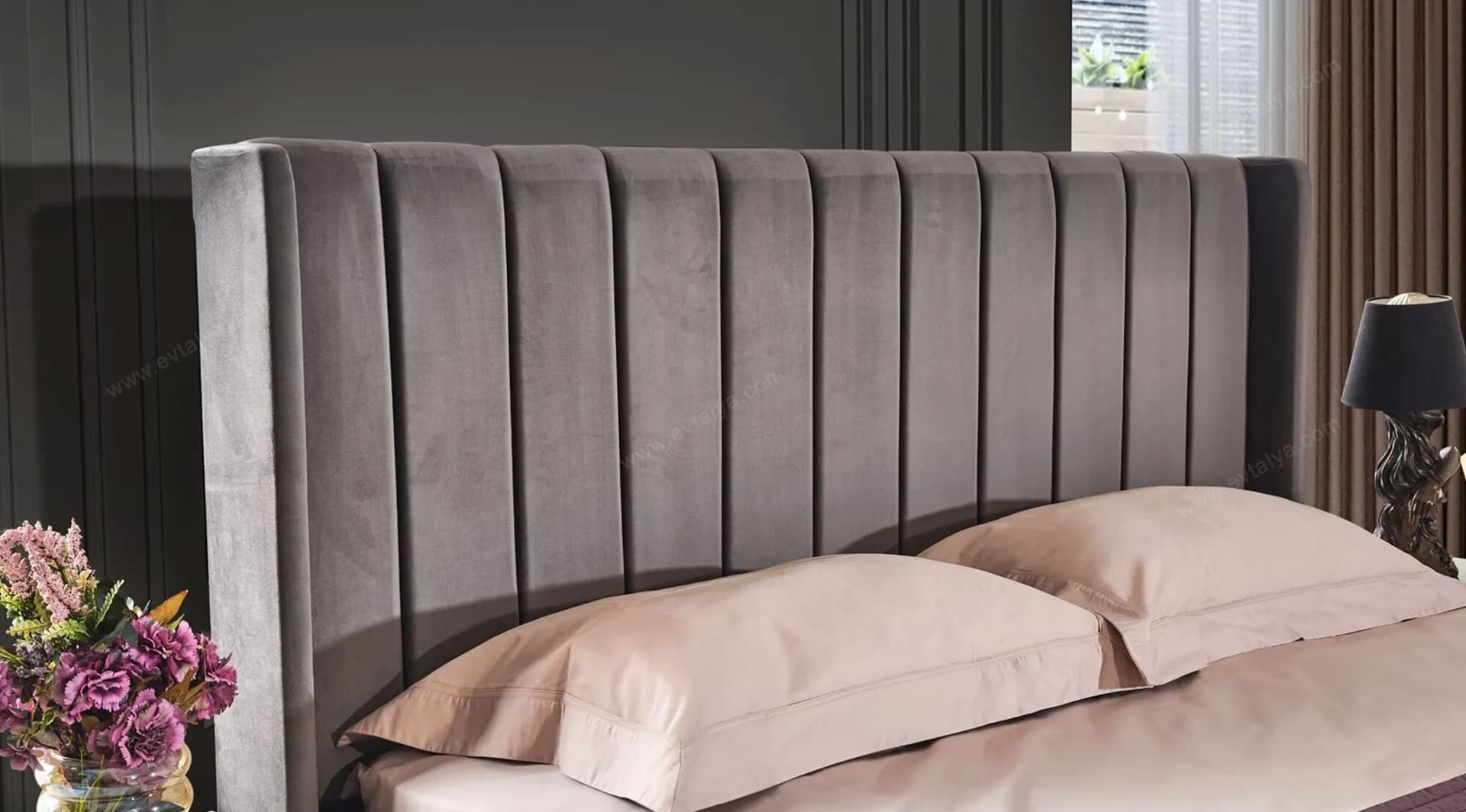 Cazibe Ekru Yatak Odası Takımı - Image 14