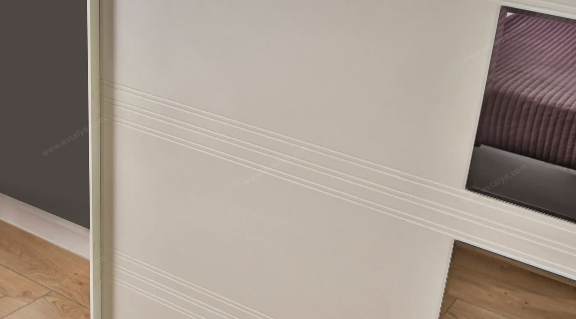 Cazibe Ekru Yatak Odası Takımı - Image 8