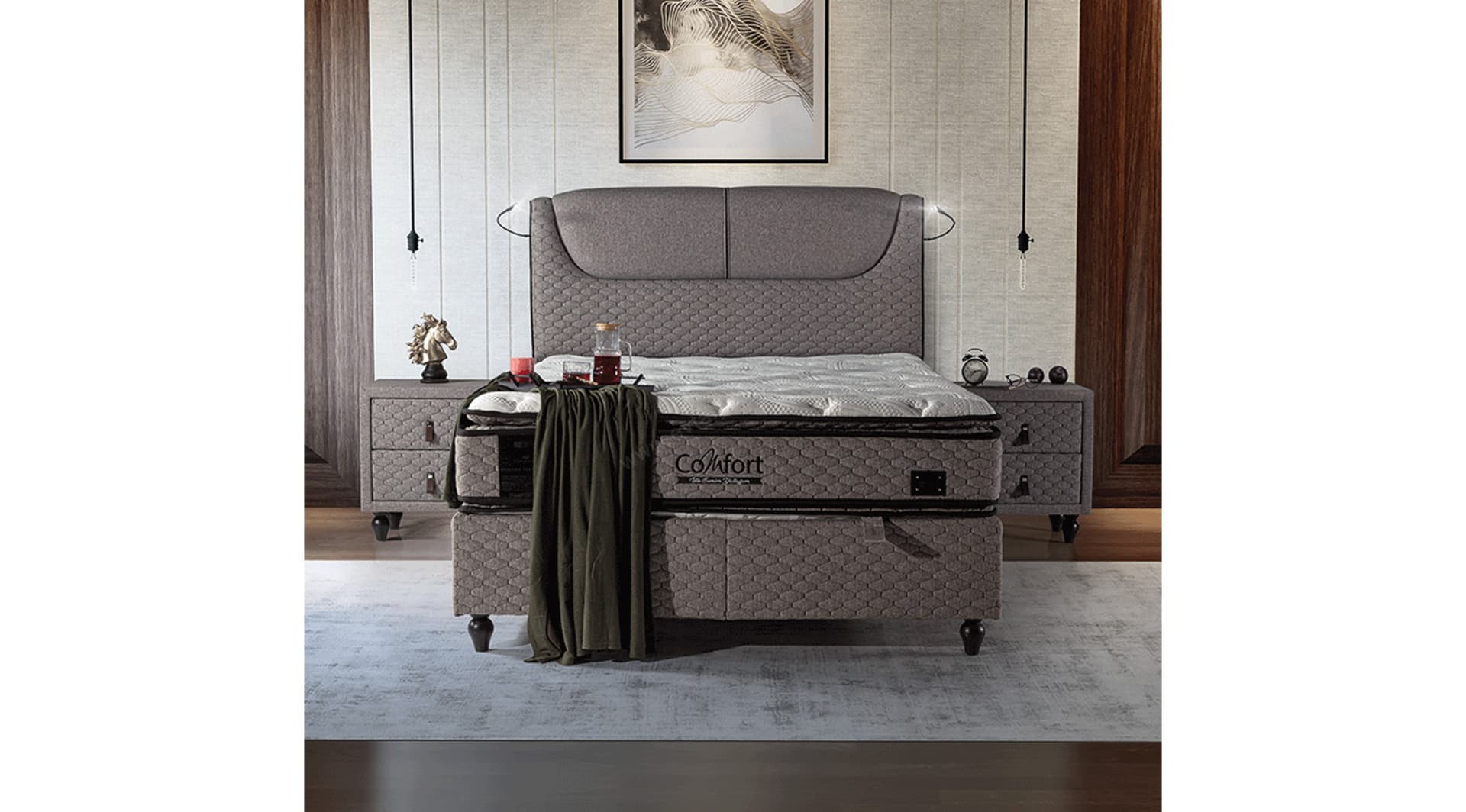 Comfort 160x200 Baza Yatak Set - Image 2